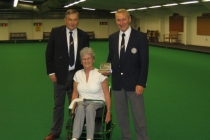 L - R BWBA Co-Patron Tony Allen, Penny Tyler and Peter Eykyn